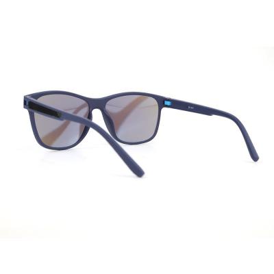 P10771 navy blue shield pc/tr90 sunglasses