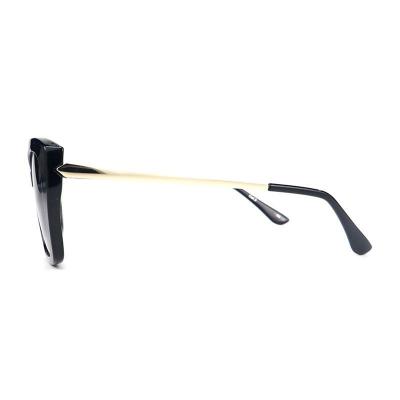 P10798 black cat eye pc/tr90 sunglasses