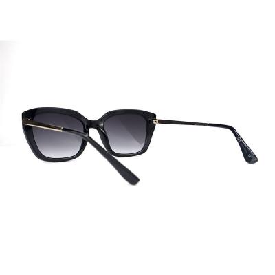 P10798 black cat eye pc/tr90 sunglasses
