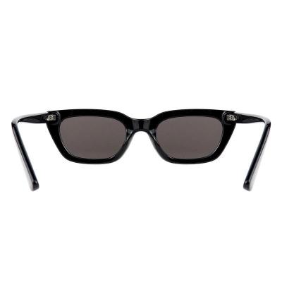 P10806 black cat eye pc/tr90 sunglasses