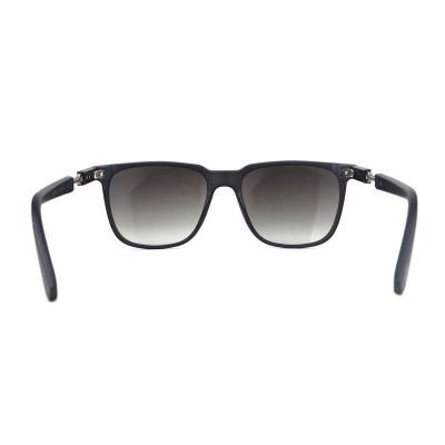 P10787 matte black wayfarer pc/tr90 sunglasses