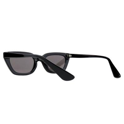 P10806 black cat eye pc/tr90 sunglasses