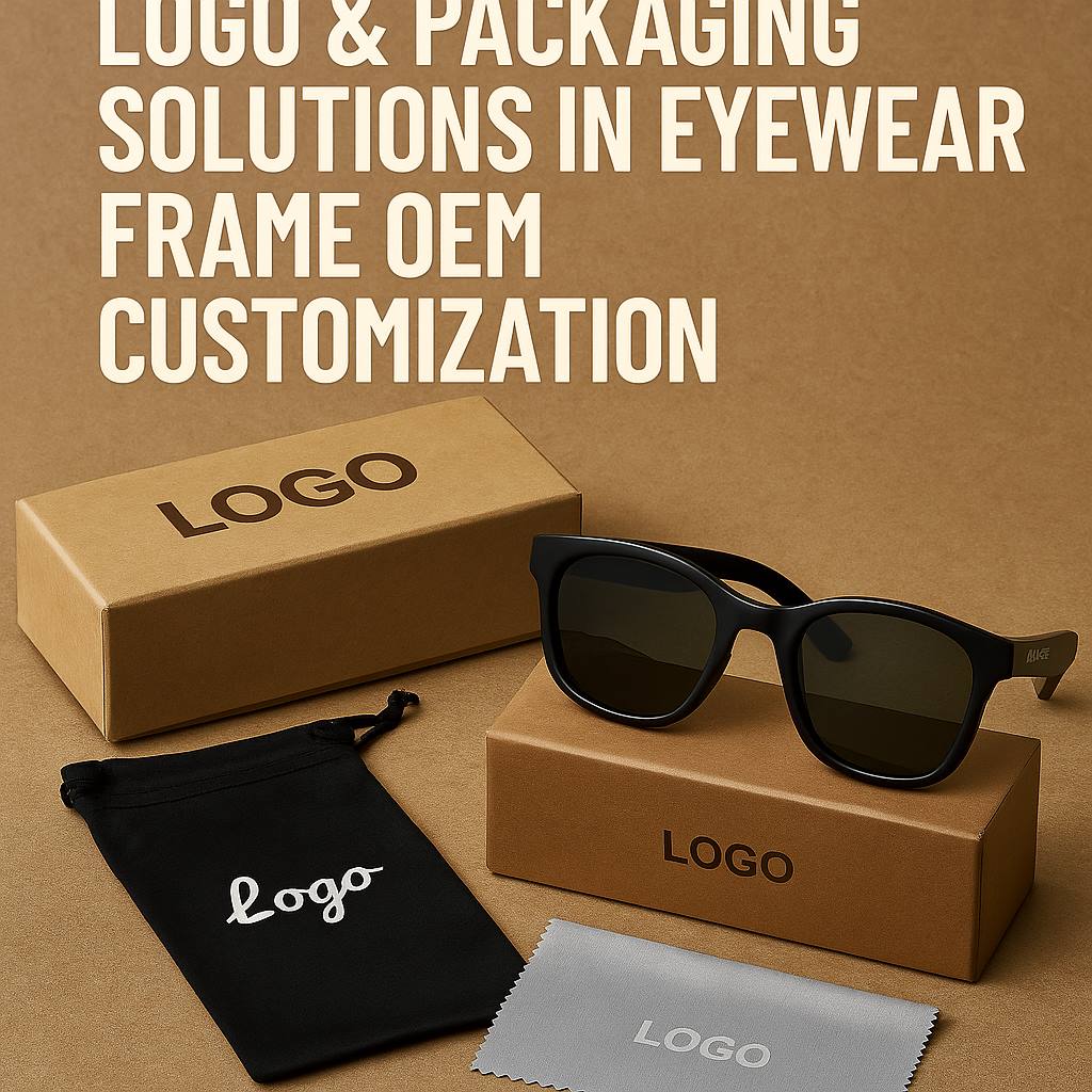 Logo & Packaging Solutions in Eyewear Frame OEM Customization