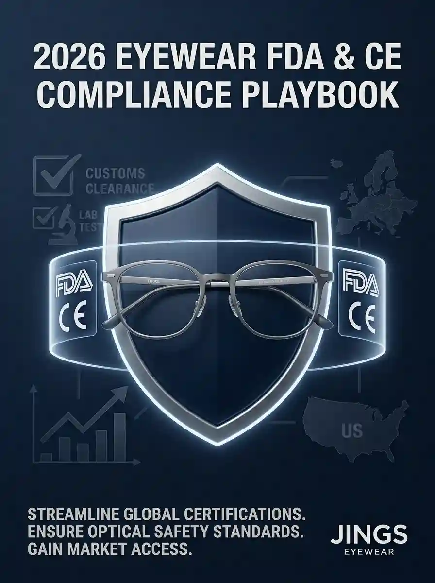 Eyewear FDA & CE Compliance Playbook: 2026 Complete Guide for Brands to Avoid Customs Rejection & Penalties