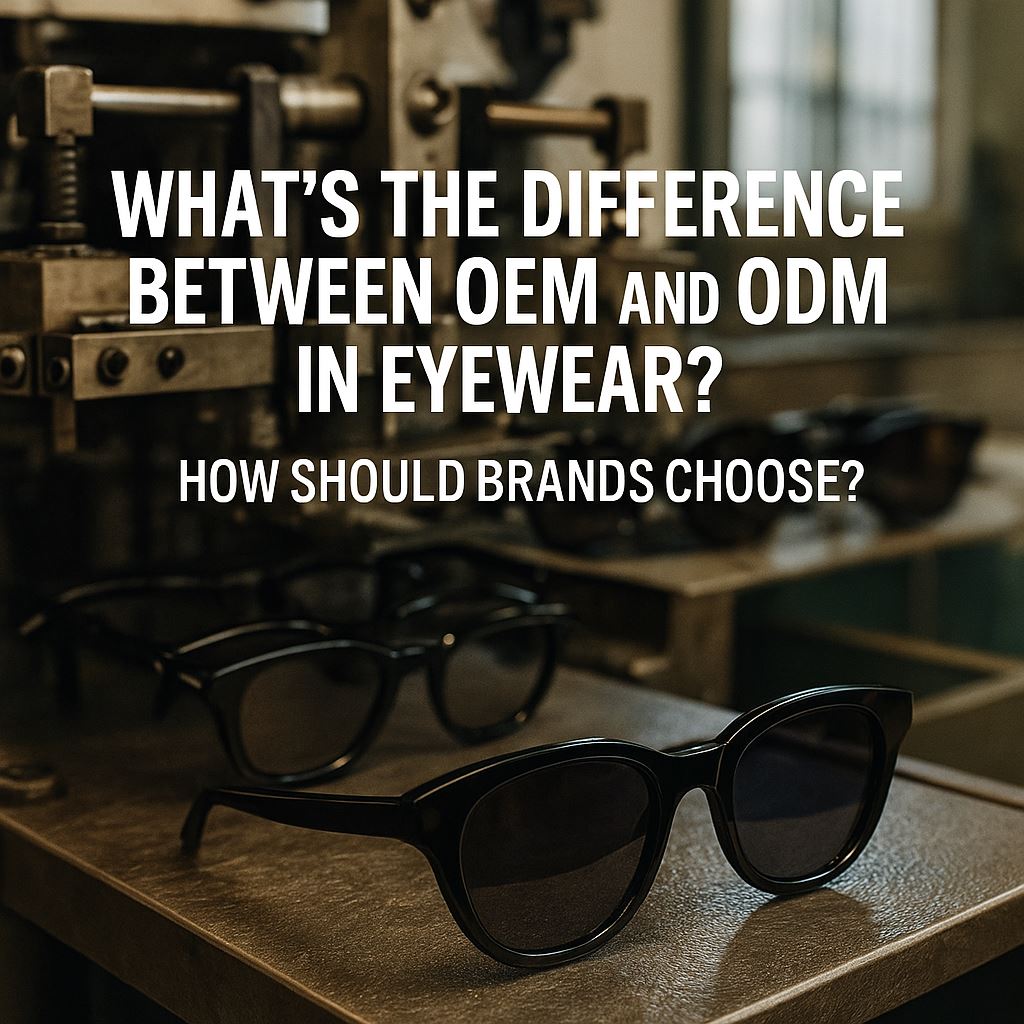 What’s the Difference Between OEM and ODM in Eyewear? How Should Brands Choose?
